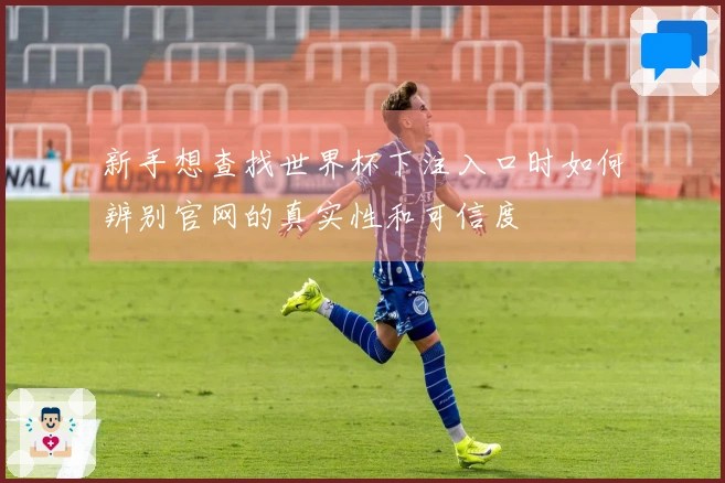 新手想查找世界杯下注入口时如何辨别官网的真实性和可信度